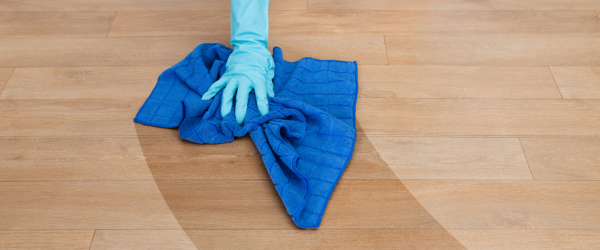 how to clean your vinyl floors blog header